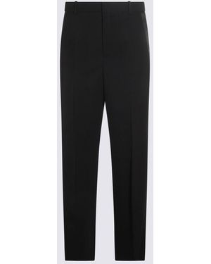 Saint Laurent Wool Pants - Black