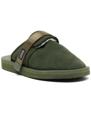 Suicoke Zavo-Mab Mules Sandals Shoes Loafers - Green