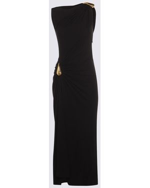 ワンピース BOTTEGA VENETA Embellished Stretch Viscose Blend Dress BOTTEGA VENETA - Compact Viscose Blend Long Dress Bottega Veneta