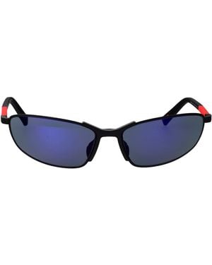 Prada Sunglasses 0Ps 55Zs Metal Rubberised - Blue
