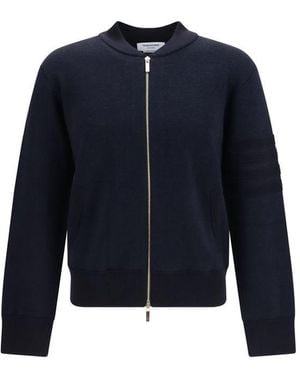 Thom Browne Wool Oves Aries Bomber - Blue