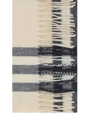 Burberry Cashmere Scarf (Capra Hircus) - Grey
