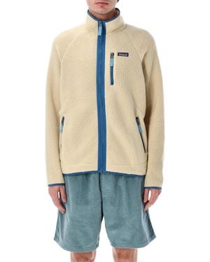 Patagonia Retro Pile Fleece Jacket - Blue