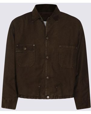 Maison Margiela Khaki Cotton Casual Jacket - Brown