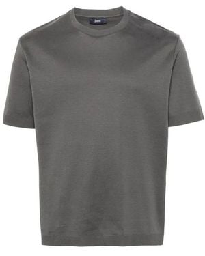 Herno Silk Blend T-Shirt - Gray