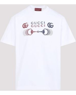Gucci Short Sleeves T-Shirt - White