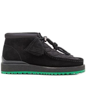 Moncler Genius Moncler 1952 X Clarks Wallabee Ankle-top Boots - Black