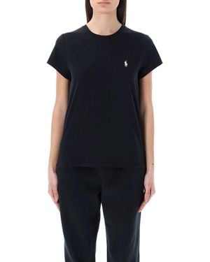 Polo Ralph Lauren Classic Cotton Crewneck Tee - Black