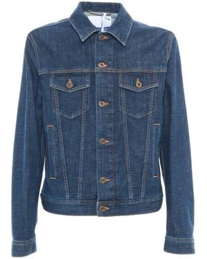 Jacob Cohen Trucker Jacket - Blue