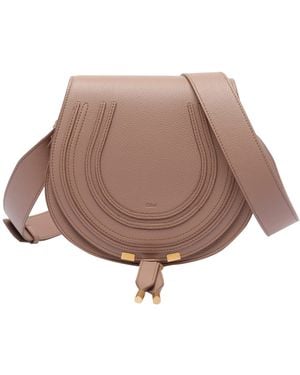 Chloé Marcie Crossbody Bag - Brown