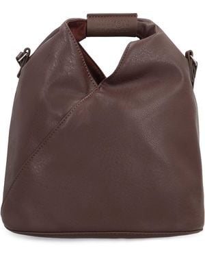 MM6 by Maison Margiela Shoulder Bag Eco-Leather Polyurethane; Lining: Cotton - Brown