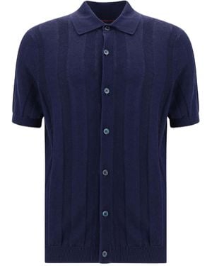 Brunello Cucinelli Polo Shirt - Blue