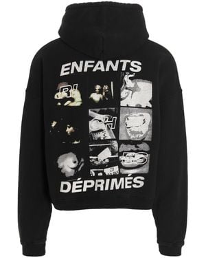 Enfants Riches Deprimes Zurich Grid Hoodie - Black