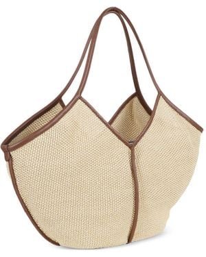 Hereu 'Calella' Soft Raffia Bag - Natural