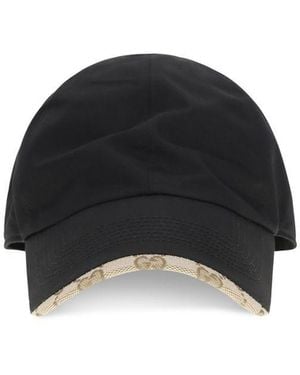 Gucci Cotton Cap (Baseball Hat) - Black