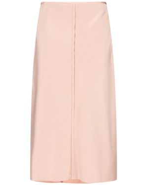 Ami Paris Midi Skirt - Pink