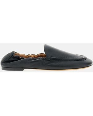 Odissi Flat Shoes Lambskin - Black