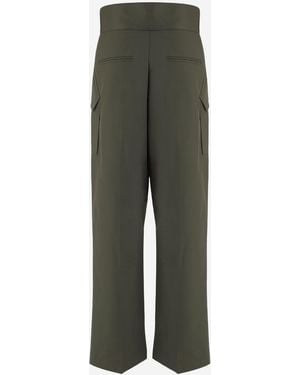 Frankie Shop Cotton Pants - Green