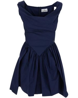 Vivienne Westwood Mini Sunday Dress - Blue