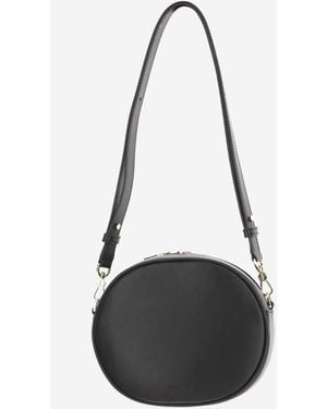Patou Leather Bag Shoulder - Black