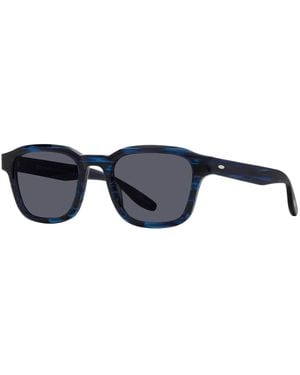 Barton Perreira Bp40023I Winton Sun Mdt-Noi Notte-Nero Acetate Occhiali Da Sole - Blue