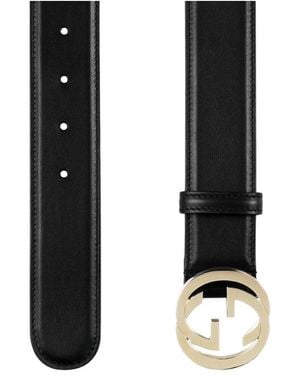 Gucci Belt Leather Accessories - Black