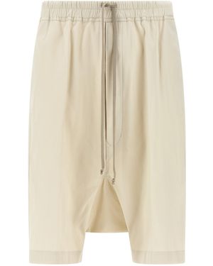 Rick Owens Rick S Pods Bermuda Shorts - Natural