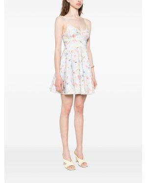Zimmermann 'Lucky Picnic' Mini Dress - White