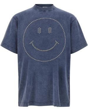Moschino Smiley' T-Shirt - Blue