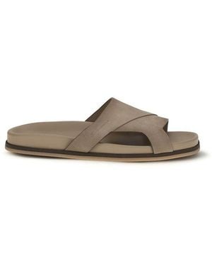 Santoni Leather Sandals - Multicolour