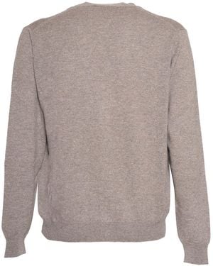 PHI FDL Wool And Cashmere Cardigan Virgin - Grey