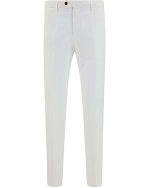 Germano Zama Linen Pants - Gray