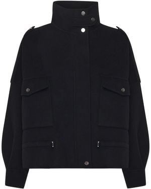 Pinko Coats Wool - Blue