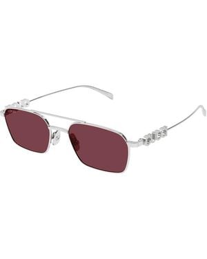 Gucci Sunglasses Square Full Rim, Frame And Lens Gg1804S004 - Purple