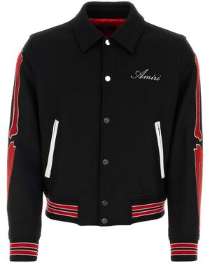 Amiri Bones' Bomber Jacket - Black