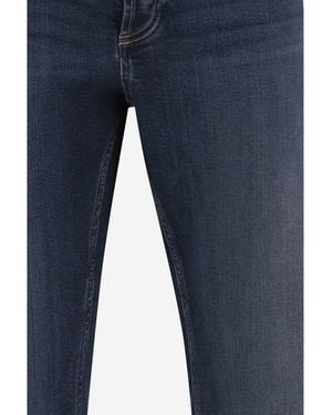 Gucci Stretch Cotton Denim Jeans Dark Pants - Blue