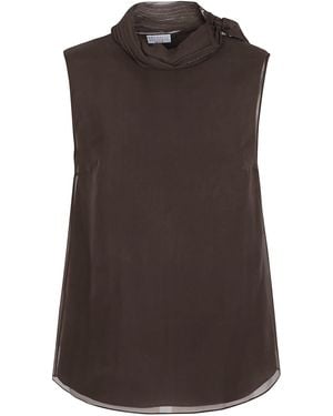 Brunello Cucinelli Blouse - Brown
