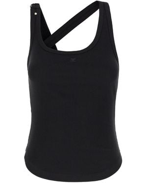 Courreges Cotton Top - Black