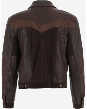 Versace Leather Jacket - Black