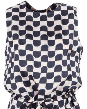 Max Mara Jumpsuite Silk Jumpsuit - Blue