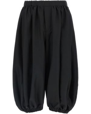 COMME DES GARÇON BLACK Loose Leg Trousers - Black