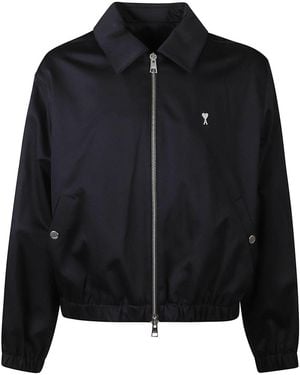 Ami Paris Hjk014.Co0009 Cotton Made - Black