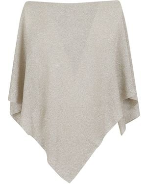 Charlott Mantella Lurex Platino - Natural