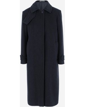 Tagliatore Cashmere Coat Bethany - Blue