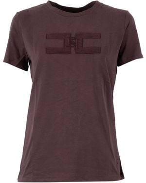 Elisabetta Franchi T-Shirt - Purple