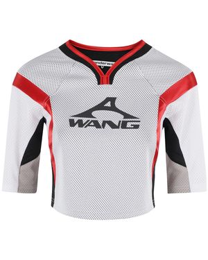 Alexander Wang Graphic Shrunken Combo Jersey - Red