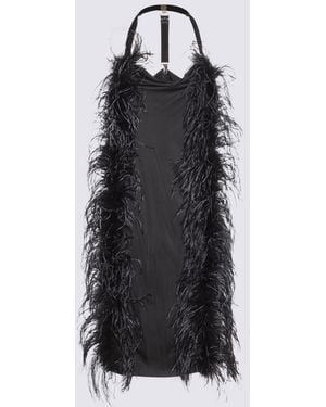 Sportmax Viscose Ussita Mini Dress - Black