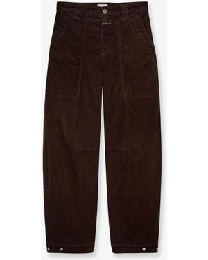 Closed Rhannon Velvet Pants - Brown