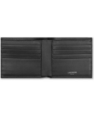 Larusmiani Alligator Wallet Holding And Money Holder - Black