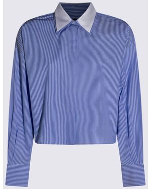 Rag & Bone And Cotton Shirt - Blue